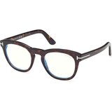 Tom Ford Muški okvir za dioptrijske naočare Blue block 0FT6081-B 5251, Smeđi Cene