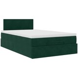  Otomanski krevet s madracem tamnozeleni 120x200 cm baršunasti | shoptok.hr