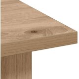  Klubska miza Umetni hrast 77 x 55 x 42 cm Konstruiran les, (5000295491) | Shoptok.si