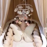  Dada&rocco® okrasna blazina butterfly powder pink | shoptok.hr