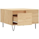  Stolić za kavu boja hrasta 55x55x36,5 cm konstruirano drvo | Eponuda.com