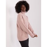 Wool Fashion Italia Sweater-AT-SW-23401.97P-Dark Pink | Shoptok.si
