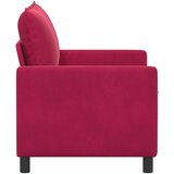 SOFA Vinska crvena 126 x 81 x 87,5 cm Baršun | shoptok.hr