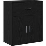 vidaXL Ormarić / Komoda Crni hrast 60 x 31 x 70 cm Konstruirano drvo | shoptok.hr
