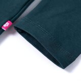  Dječja majica dugih rukava tamnozelena 104 | shoptok.hr
