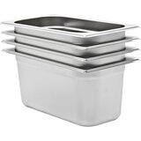  Posude Gastronorm 4 kom GN 1/3 150 mm od nehrđajućeg čelika | shoptok.hr