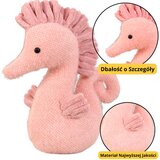 Plišana igračka za maženje morski konjić 25cm - rozi | shoptok.hr