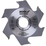 Dedra WIDIA rezalna plošča za lamelni rezkar 6 zob 100x22mm, (20849466) | Shoptok.si