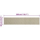  Kuhinjski tepih perivi s uzorkom lišća 60 x 300 cm baršunasti | shoptok.hr