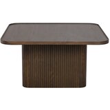 Rowico Temno rjava mizica v hrastovem dekorju ø 80 cm Sullivan – | Shoptok.si