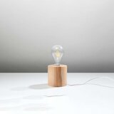 Stolna Sollux SL.0674 - Stona lampa SALGADO 1xE27/60W/230V drvena | Eponuda.com