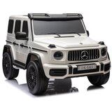  Licencirani auto na akumulator Mercedes Benz G63 AMG XXL 4x4 - dvosjed - bijeli | shoptok.hr