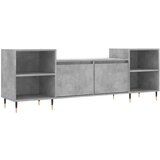 TV omarica betonsko siva 160x35x55 cm inženirski les, (20912999) | Shoptok.si