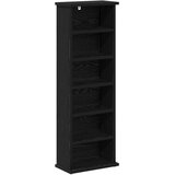 Cd ormar 2 kom. Crni hrast 60 x 17 x 92 cm Konstruirano drvo | shoptok.hr