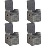  5-dijelni vrtni blagovaonski set sivi | shoptok.hr