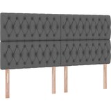  s od storage s uzglavljem Tamnosiva 200 x 200 cm Tkanina | shoptok.hr