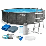 Intex Greywood Prisma samostojeći bazen 457x122cm 26742NP sa dodacima