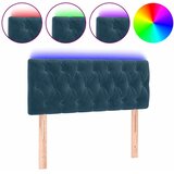  LED uzglavlje tamnoplavo 100x7x78/88 cm baršunasto | shoptok.hr