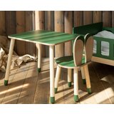 ToddlerInFamily SET OTROKE MIZICE IN STOLKA BUNNY (VE BARV)-Natur/Zelena | Shoptok.si