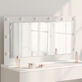  Ogledalo za Toalet Pravokutni Bijelo 100 x 55 x 18 cm | shoptok.hr