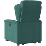  Naslonjač na podizanje od tkanine tamnozeleni | shoptok.hr