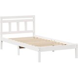  Krevetna konstrukcija Bijelo 80 x 200 cm Čvrsto borovo drvo | shoptok.hr