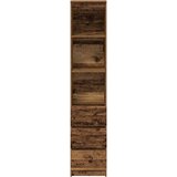  Visoka ploča staro drvo 37,5x35x180 cm konstruirano drvo | shoptok.hr