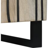 vidaXL Kupaonski ormar s policom s pohranom s vratima Smeđa, Crna 38 x 33.5 x 58 cm | shoptok.hr