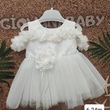  Haljina elegantna bela 03-24 meseci 12 mes | ePonuda.com
