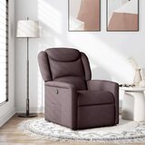  Naslanjač temno rjavo blago, (21824784) | Shoptok.si