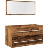 vidaXL 2-dijelni set kupaonskog namještaja od starog drveta | shoptok.hr