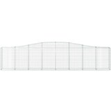  Obokane gabion košare 20 kosa 400x30x80/100 cm pocinkano železo, (20757832) | Shoptok.si