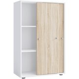 MID.YOU ARHIVSKA OMARA bela, hrast sonoma | Shoptok.si