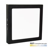 Mitea Lighting nadgradni kvadratni led panel crni 30W 3000~6500K M30NK-BK-CCT | Eponuda.com