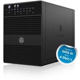 Raidsonic RAID system. 4x SATA 3.5“ to 1x USB 3.0 + 1x eSATA. RAID 0.1.3.5.10 | shoptok.hr