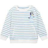 MANGO KIDS Sweater majica 'BLUEHI' plava / mornarsko plava / žuta / bijela