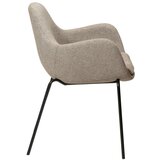 DAN-FORM Denmark Bež fotelj iz tkanine bouclé Zimmer – | Shoptok.si