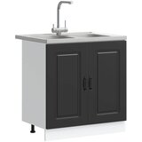  Kuhinjski ormarić s pohranom Kalmar Crna 80 x 46 x 81,5 cm | Eponuda.com