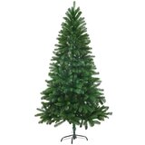 vidaXL Božično drevo med 150 LED z stojalom Zelena 150 cm PE | Shoptok.si