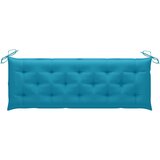  Jastuk za vrtnu klupu plavi 150 x 50 x 7 cm od tkanine Oxford Cijene