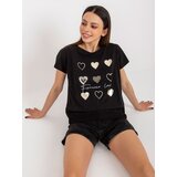 RUE PARIS Blouse-RV-BZ-8954.26P-black | Shoptok.si