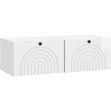 TV Omarica za TV, ki jo lahko montiraš na steno Bela visok sijaj, (5000210234) | Shoptok.si