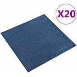  Tepih 20 pcs Tamno plava 50 x 50 cm 100% Polipropilen | Eponuda.ba