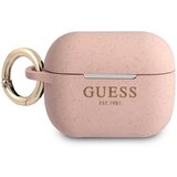 Guess OVITEK ZA AIRPODS PRO SILIKONSKI OVITEK Z BLEŠČICAMI ROZA, (21834742) | Shoptok.si