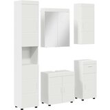  Set namještaja za kupaonicu TULUM Bijelo Konstruirano drvo | shoptok.hr