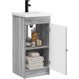  Kupaonski umivaonik s sudoperom Siva Sonoma 42 x 40 x 84,5 cm | Eponuda.com