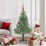 vidaXL Umjetno božično drevo s snežno obloženimi vejicami in LED lučko | Shoptok.si