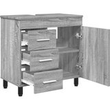  Toaletna jedinica Siva Sonoma 60 x 35 x 60 cm Konstruirano drvo | shoptok.hr