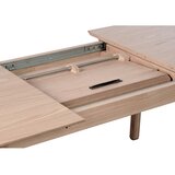 Unique Furniture Raztegljiva jedilna miza z dodatno ploščo v hrastovem dekorju 95x190 cm Bari – | Shoptok.si
