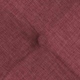  Jastučići za sjedenje 4 pcs Vinska crvena 40 x 40 x 6 cm | shoptok.hr